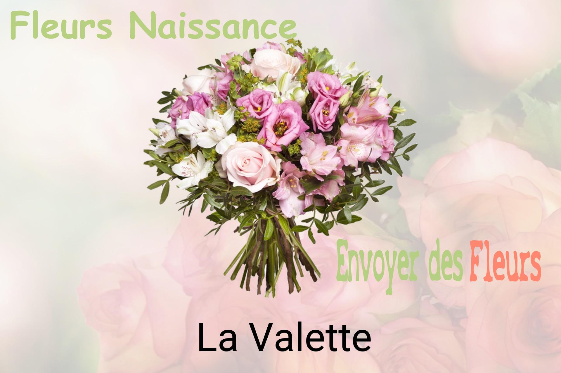 Bouquet de fleurs de naissance livré à La Valette